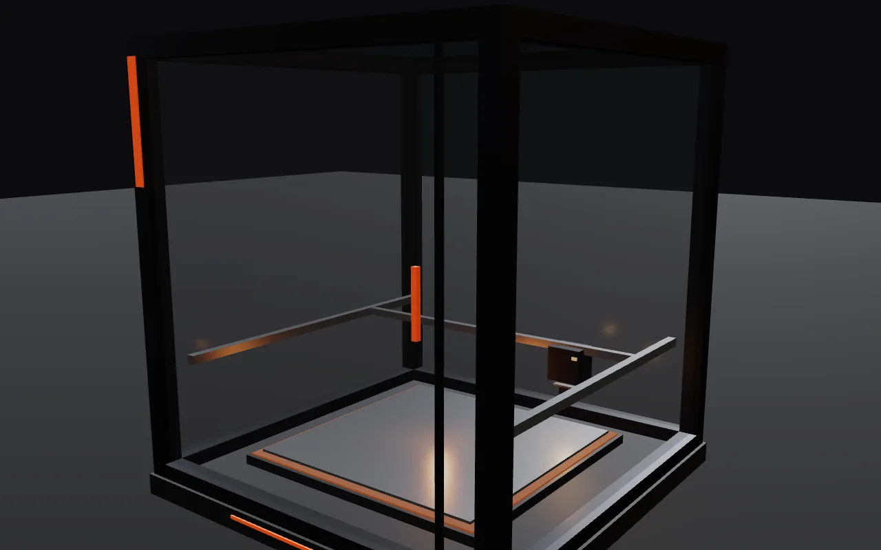 Rendered Basalt B1 printer