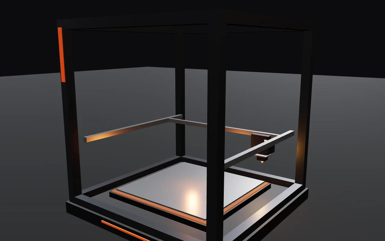 Rendered Shale S1 printer